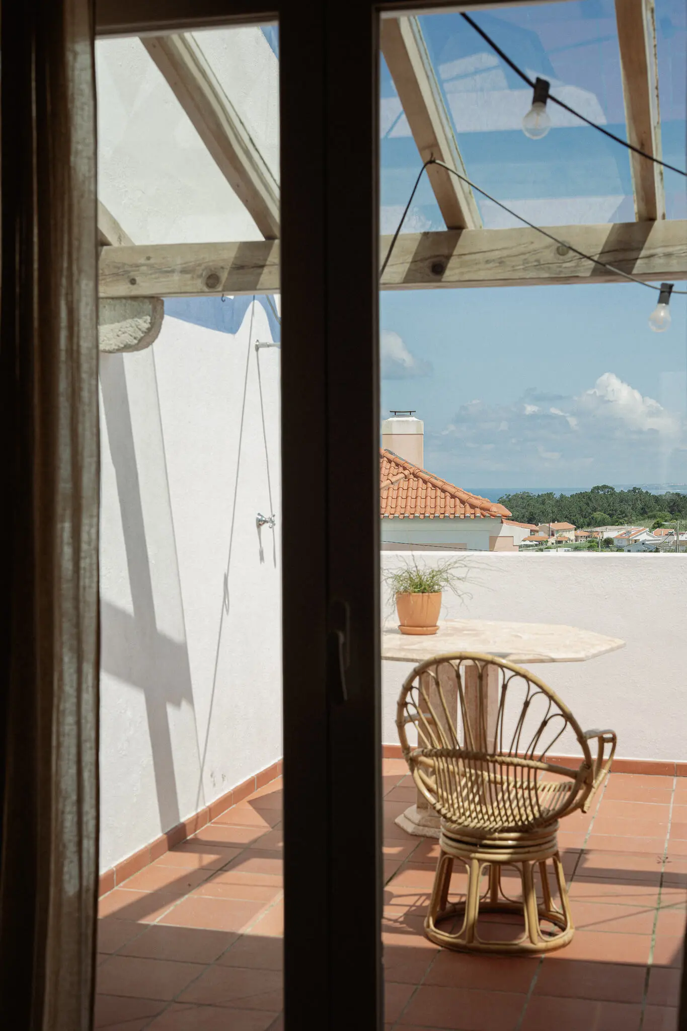 Terrace with a view of the Atlantic (floor 1)